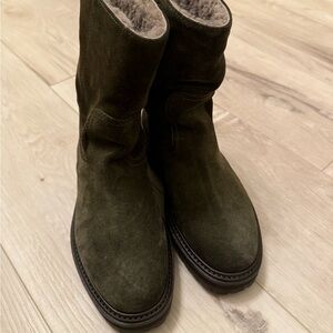 Jimmy Choo Black Leather Boots